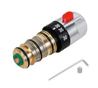 Single Lever Tap Thermostatic Valve Cartridge 38°C Security Stop 20-50°C Outlet Water Temp for Home Use