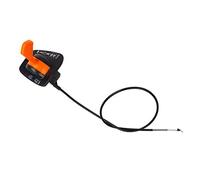 Single Lever Throttle Choke Cable,Throttle Choke Cable Control Assembly GY20749 Single Lever Throttle Choke Cable Replacement for John Deere 102 105 115