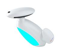 Single Lever Washing Table Fitting with Pull-Out Shower, 360 ° Rotating Outlet, Warm/Cold Water, Assembly on The Sink