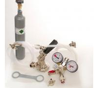 Single-Line Beer Accessory Kit: 0.5kg CO2, 7mm Hose, Flat Tap