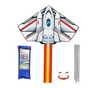 Single Line Kites | Dynamic Interactive Flying Toy,Easy To Fly Large Single Line Kite | for Beginners Kids Parents Boys Girls Family Outdoor Sports