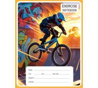 Single Line Notebook - Soft Cover - 181 Pages - 18.9 cm x 24.61 cm: Turn the Page, Like Turning Pedals