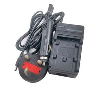 Single Mains/DC Battery Charger for Canon BP-808 BP-819 BP-820 BP-827 BP-828 LEGRIA HF20 HG20 HG30 HG40 HG50 HG60 HG70 XA25 XA20 XA30 XA40 XA50 XA60 XA65 XA70 XA75 Camera