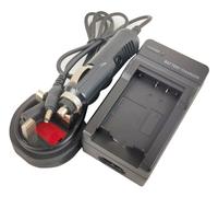 Single Mains/DC Battery Charger for Panasonic DMW-BMB9 DMW-BMB9E DMW-BMB9PP DMC-FZ40 DMC-FZ45 DMC-FZ48 DMC-FZ60 DMC-FZ62 DMC-FZ70 DMC-FZ72 DMC-FZ100 DMC-FZ150 Camera