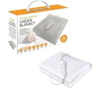 (Single) MantraRaj Heated Under Blanket 3 Heat Settings Fast Heating Electric Blanket Fast Heating Electric Throw Blanket