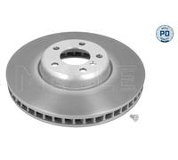 Single Meyle 383 521 0024/PD Front Right Brake Disc Two-Part 348mm Fits Bmw 5 6