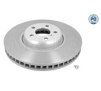 Single Meyle 383 521 1009/PD Front Left Brake Disc Two-Part 348mm Fits Bmw 2 3 4