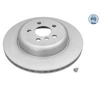Single Meyle 383 523 1022/PD Rear Right Brake Disc Vented 330mm Fits Bmw 3 5 6 7