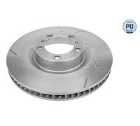Meyle Brake Disc 483 521 0011/PD - Front Left Slotted (Passenger Side) - Fits Porsche Panamera