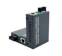 Single Mode Fiber Optic Converter Mini Auto Sensing Gigabit LC Transceiver