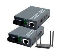Single Mode Fiber Optic Converter | Single Mode Converter Gigabit Media Converter 2 | LC Transceiver Module, Fiber Media Converter, High-Performance Networking Solution