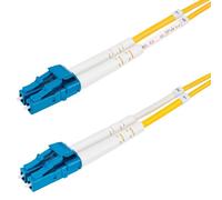 Single Mode Os2 9/125µM Upc Lc-Lc Lsoh Duplex Fibre Optic Patch Lead, 25M