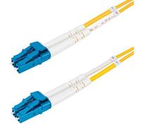 Single Mode OS2 LC-LC Duplex LSOH Fibre Optic Patch Lead, 2m - SMDOS2LCLC2M
