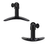 Single Monitor Stand, Freestanding LCD Monitor Desk Mount, Universal Desktop Computer Black Monitor Holder Stand PC Accessories, for 7-11.6inch Monitor