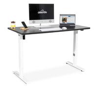 Single Motor Height-Adjustable Electric Sit & Stand Desk with Black Desktop - DH69