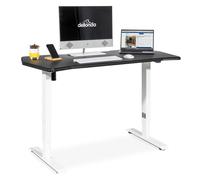 Single Motor Height-Adjustable Electric Sit & Stand Gaming Desk with Carbon Fibre Desktop - DH70