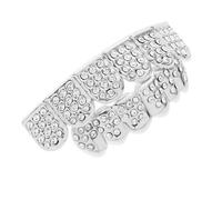Single Mouth Grill Copper Silver Hip Hop Teeth Decor for Parties
