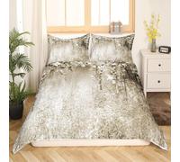 (Single, Multi 23) Homewish Flower Duvet Cover Set Romanic Spring Floral Bedding Set For Boys Girls Tie Dye Comforter Cover Abstract Weeds Blossoms Ivy Back Florets Shru