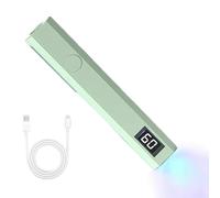Single Nail UV Light - LED Display Small Light Pen For Nails, 180mAh Small Uv Nails, 4.06x0.75x0.63 Inches Portable Cordless Handheld Glue Dryer Lamp With 2 Timer For Women Stickers