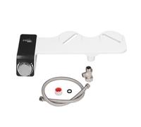 Single Nozzle Toilet Bidet Sprayer, Adjustable Water Pressure, Plastic ABS for UK and Australia - Easy Installation, Durable, Comfortable Use for Hygiene and Cleaning (3/8 in Europe)