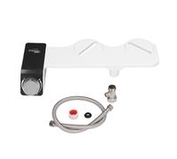 Single Nozzle Toilet Bidet Sprayer, Adjustable Water Pressure, Plastic ABS for UK and Australia - Easy Installation, Durable, Comfortable Use for Hygiene and Cleaning (9/16 in North America)