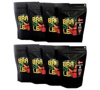 Single origin ground coffee for espresso Brazil Minas Gerais region, 100% Arabica coffee, friar's tunic roasting, Carbon Neutral certified, bar blend, pack of 8 x 250 g