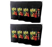 Single origin ground coffee for mocha Brazil Minas Gerais region, 100% Arabica coffee, friar's tunic roasting, Carbon Neutral certified, bar blend, pack of 8 x 250 g