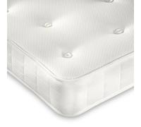 Single Orthopaedic Open Coil Spring Tufted Mattress - Clay