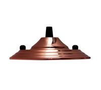 Metal Ceiling Lamp Shade 29cm Orange Easy Fit Light Pendant Modern Ceiling Lighting Shade for Bedroom, Hallway, Office, Café, Restaurant Industrial Light Shade Ceiling Pendant (White)