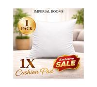 (Single Pack) Cushion Pads Inserts - Premium Hollowfibre Filled Pillow Pads-Premium Quality Sofa Cushions