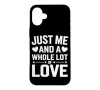 Single-Parent Life Empowerment Strong and Resilient Parent Case for iPhone 16 Plus