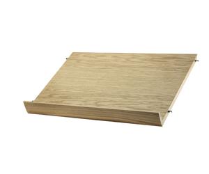 Single Part Magazine Rack Wood String Furniture Oak - 7350038271280
