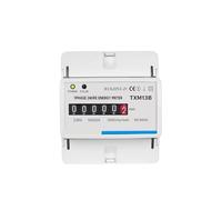 Single Phase 1P 2 Wire Digital Wattmeter Power Consumption Meter kWh AC 230V Voltage Current LCD Analog Counter Display IDGTTLDF(Counter Energy Meter)
