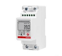 Single Phase Digital Energy Meter with Multi Function LCD Showing Voltage Current Power Consumption and Equipped with RS485 Communication for Data Management