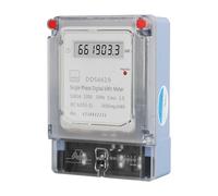 Single Phase Digital KWh Meter Wall Mount Electric Meter for Accurate Home Electricity and Management