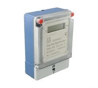 Single-Phase DIN Rail Digital Energy Meter, 220V AC 50Hz 60A kWh Counter with Pulse Output & LED Indicator for Electrical Switches and Home/Commer