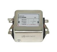 Single phase double section DC power filter 220V 12V 24V 36V 110VDC FT1200D-1A