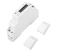 Single Phase Electric Meter Din Rail Kwh Meter Lcd Digital Energy Meter Accurately Measures Active Electricity Consumption For Indoor Fixed Installation 50 Or 60hz