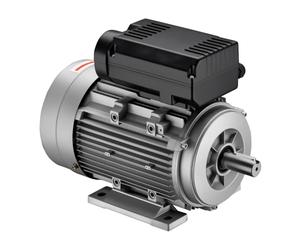 Single-Phase Electric Motor Double-Pole 230V 2.2kW with Starting Capacitor and Aluminium Wire Coil