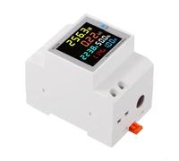 Single Phase Energy Meter 6-in-1 AC 40-300V 0-100A Digital Monitor
