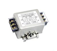 Single Phase for Power Line Filter CW4L2-2S for DIN Rail Mounting - for emi Noise Suppression 3A-40A 115/250VAC Industrial Automation Control Panel(CW4L2-40A-S)