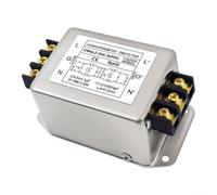 Single Phase for Power Line Filter CW4L2-2S for DIN Rail Mounting - for emi Noise Suppression 3A-40A 115/250VAC Industrial Automation Control Panel(CW4L2-30A-S)