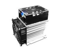 Single-phase Intelligent Motor Soft Starter Soft Start Module Slow Start For Water Pump Motor Module With Fan Radiator 1Pcs(SSR-150WA-R1(6KW))