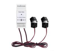 Single Phase Power Monitoring Meter for Solar PV Systems For Tuya Smart Home Integration Real-Time kW and Load Statistics (120A)
