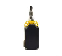 Single Phase Pull Cord Switch AC 220V 5A Automatic Reset Limit Switch with 1NO 1NC Contacts for Crane Hoist Safety Control Black(Automatic)