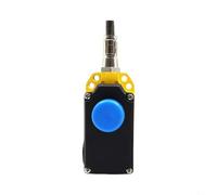 Single Phase Pull Cord Switch AC 220V 5A Automatic Reset Limit Switch with 1NO 1NC Contacts for Crane Hoist Safety Control Black(Manual)