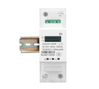 Single phase Remote control by Rs485 65A Din rail Energy meter 90-300V Kwh Watt hour meter