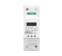 Single phase Remote control ON/OFF by Rs485 65A Multi function Din rail meter 90-300V Kwh Watt hour meter CZAOINCU