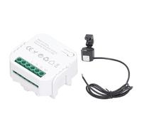 Single Phase Smart Energy Meter Compatible with Tuya and ZigBee, 100 240V AC WiFi Power Consumption Monitor with Remote Switch, Overload Protection, PJ 1203 Black (Black)