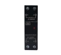 Single Phase Solid State Relay, DC to AC Solid state relay Random Turn-on DIN Installation Slim SSR With Radiator(3-6V,50A)